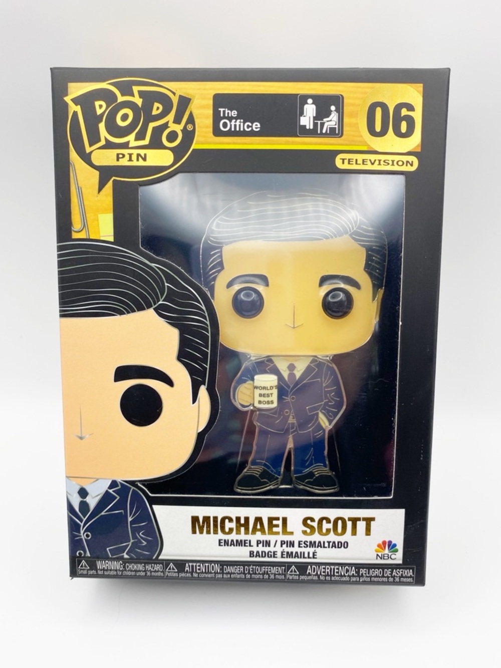 The Office Michael Scott Funko Enamel Pin